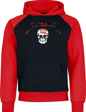 Kapuzenpullover - Logo - S bis XXL - für Männer - Größe L - schwarz/rot - EMP exklusives Merchandise! - Männer - male - Metallica - FashionsVida