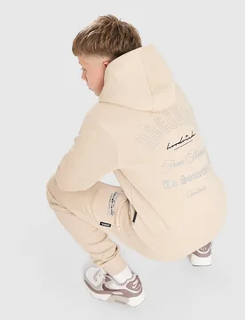 Lynx Overhead Hoodie Kinder, Beige - unisex - Size: 8-10Y - Hoodrich - FashionsVida