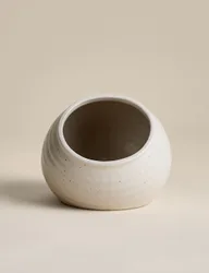 M&S Ceramic Salt Pig Neutral