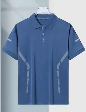 Summer Men's Short Sleeve Polo Shirt Turn-Down Collar Business Solid Color Comfortable Versatile Breathable Trendy Clothing - Aliexpress - FashionsVida