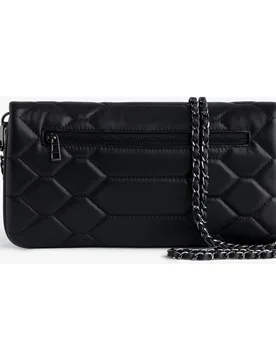Zadig & Voltaire - Bolso de mano rock de piel acolchado - Zadig & Voltaire - FashionsVida
