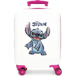 Maleta de cabina stitch adorable rígida con capacidad de 33l en