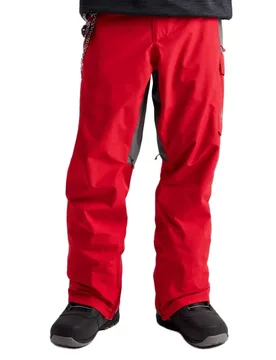 Pantalon Reserve 2l Geranium Red / Gotham Gray S - Burton - FashionsVida