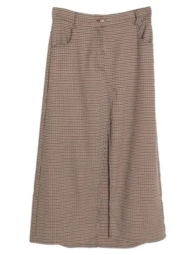Midi-Rock Damen Beige 34 Damen - NORA BARTH - FashionsVida