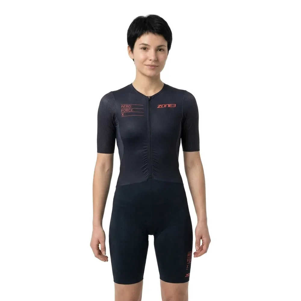 Trisuit A Maniche Corte Aeroforce-x Ii Black M - Zone3 - FashionsVida