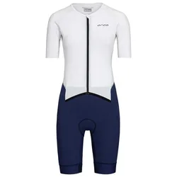 Athlex Aero Race V2 Short Sleeve Trisuit White S Women