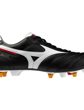 Chaussures De Football Morelia Ii Elite Mix Black / White / Chinese Red EU 43 Homme - Mizuno - FashionsVida