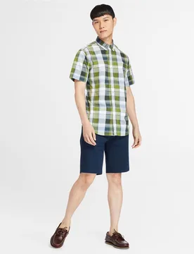 Pantalón corto chino de hombre con elastano - Timberland - FashionsVida