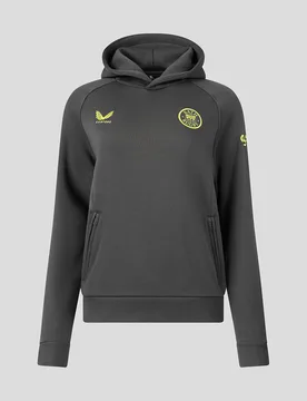 Bath Rugby Women's 2026/27 Travel Adapt Fleece Hoodie GUNMETAL 20 female - Castore - FashionsVida