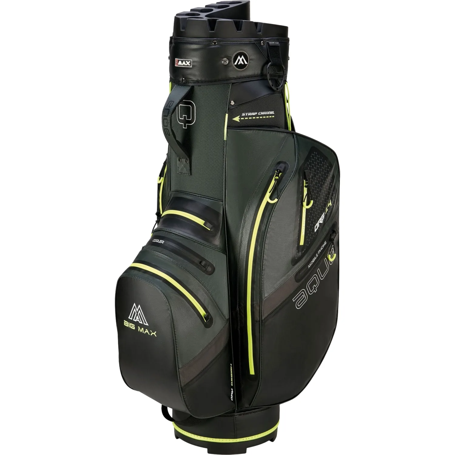Cartbag Aqua Silencio 4, grün/schwarz - Big Max - FashionsVida