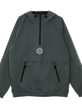 Giacca a Vento Infilabile Uomo Grey Slight Anorak Grey - DOLLY NOIRE - FashionsVida