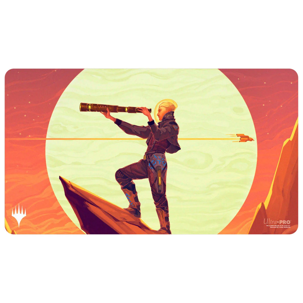MTG Edge of Eternities Playmat featuring Sami, Wildcat Captain - Ultra PRO - FashionsVida