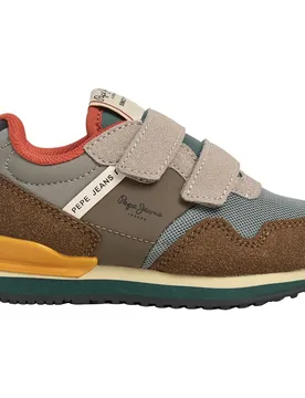 Scarpe Senza Lacci London Essence Tan Brown EU 24 - Pepe jeans - FashionsVida