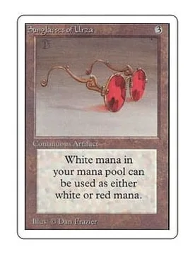 Sunglasses of Urza Unlimited - Magic: The Gathering - FashionsVida