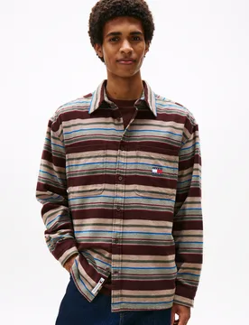 TJM UTILITY FLANNEL OVERSHIRT male - L - FashionsVida