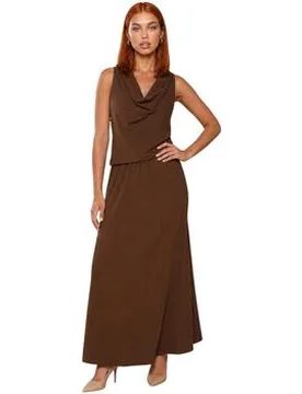 Kleider & Outfits Gonna Linea A Crinkle 6598v78 Eu S Female - I Am - FashionsVida