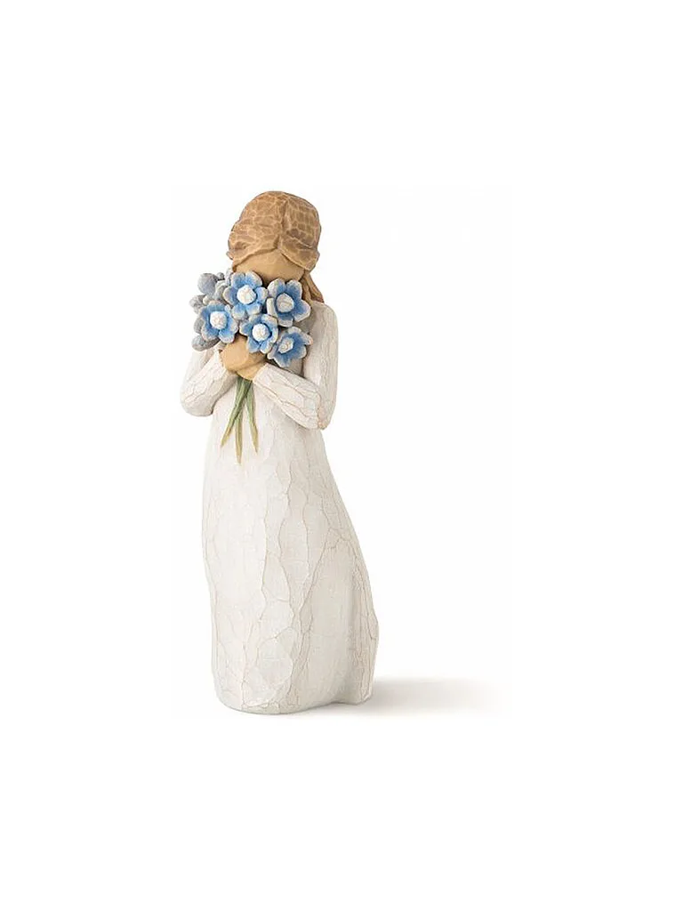 Figurine - Forget me not weiss - Willow Tree - FashionsVida