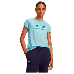 T-shirt à Manches Courtes Tech Branded Blue / Blackout Navy M