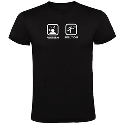 Problem Solution Smash Short Sleeve T-shirt Black L