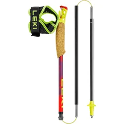 Ultratrail FX.ONE Superlite Trailrunningstöcke Bright Red-Violet-Neonyellow 125cm