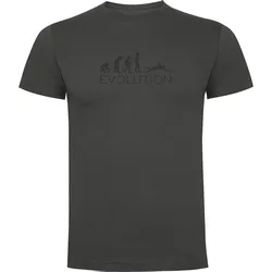 Natacion Evolution Swim Short Sleeve T-shirt Lead 2XL Men