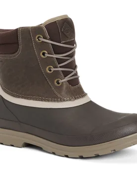 Originals Duck Lace Memory Foam Wellingtons Mens - Brown Neoprene - Size Uk 7 - MUCK BOOTS - FashionsVida