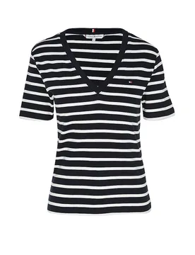 T-Shirt dunkelblau XS damen - Tommy hilfiger - FashionsVida