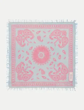 Bandana Maxi-Tuch 92 × 92 cm Mehrfarbig - Purschoen - FashionsVida