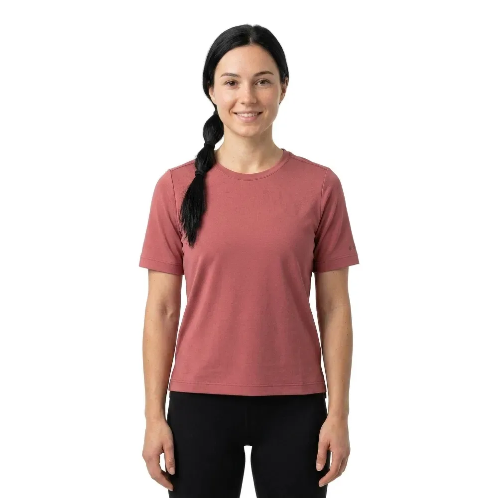 Maglietta A Maniche Corte Functional Pink - CUBE - FashionsVida