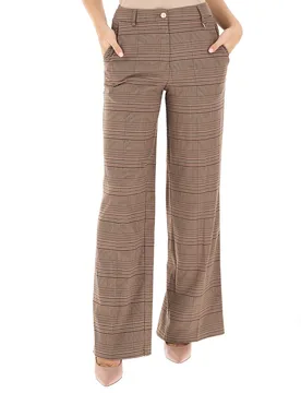 Pantalone wide leg NOCCIOLA 44 - Fracomina - FashionsVida