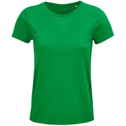 Womens/ladies Crusader Organic T-Shirt (Kelly Green) - Size 2xl