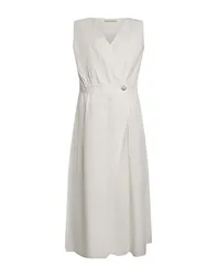 Vestido midi Mujer Blanco 42 Mujer