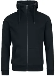 Kapuzenjacke - Reih Dich Ein - S bis XXL - für Männer - Größe S - schwarz - Lizenziertes Merchandise! - Männer - male