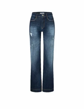 Mac Jeans Wide Leg bleu 42/L30 - Mac - FashionsVida