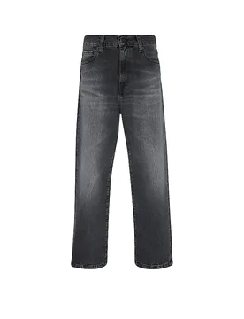 Jeans Coupe Droite LANDON ROBERTSON gris 29 - Carhartt - FashionsVida