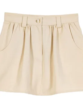 Short de mujer tipo falda pantalón de algodón - Maje - FashionsVida
