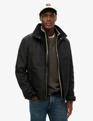 Windbreaker Jacket Black male