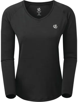 Dicern camiseta montaña manga larga mujer Negro (12) - Dare2b - FashionsVida