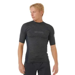 Rash Guard Manches Courtes Dawn Patrol Upf Perf Black Marle L
