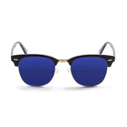 Mr Bratt Polarized Sunglasses Shiny Black / Blue One Size Men,Women