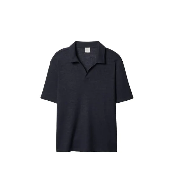 Calvin Polo droit manches courtes texturé - Calvin Klein - FashionsVida