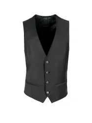 Anzugweste Slim Fit schwarz 106 Herren