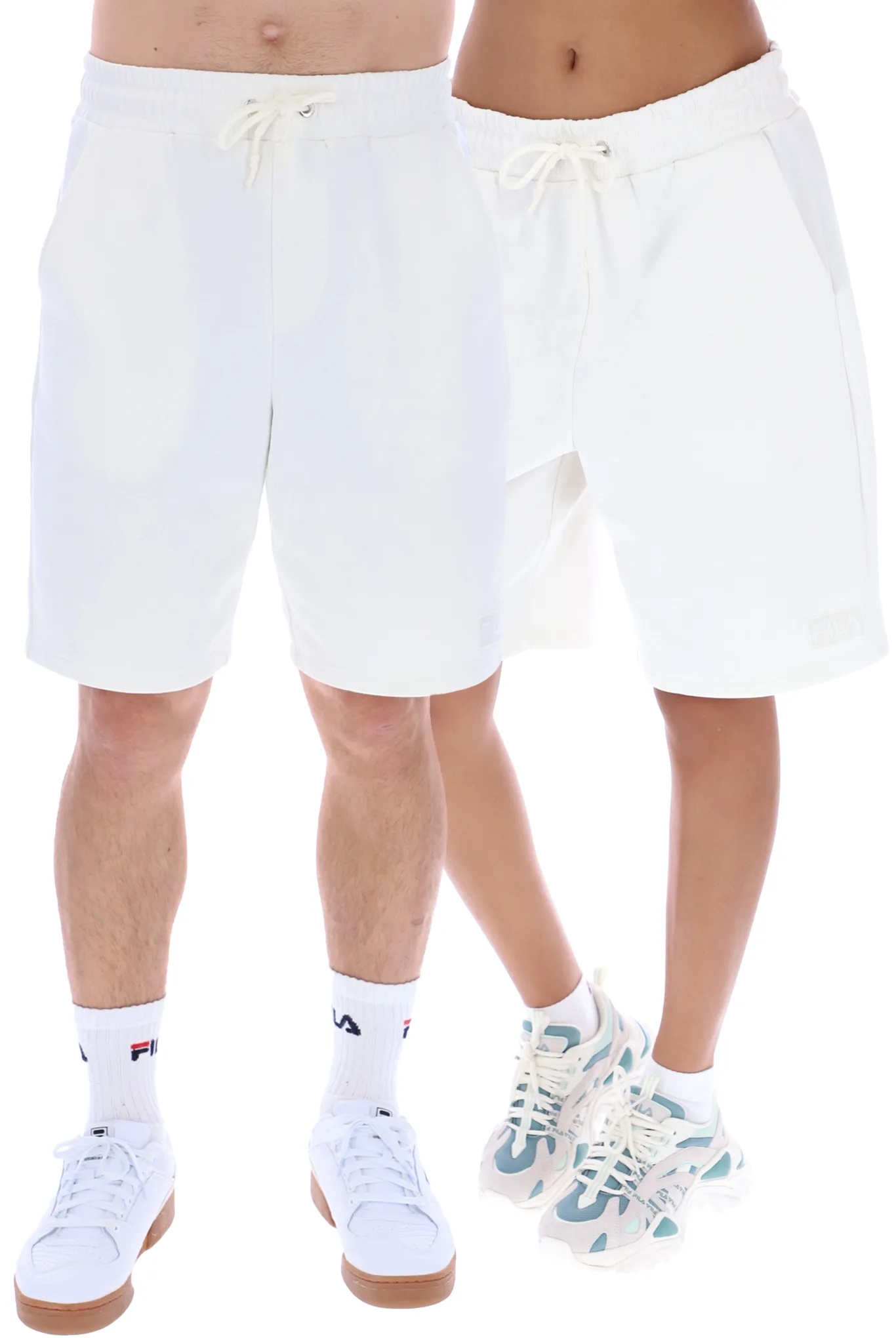 Patrick Fleece Unisex Shorts - XS - FILA - FashionsVida