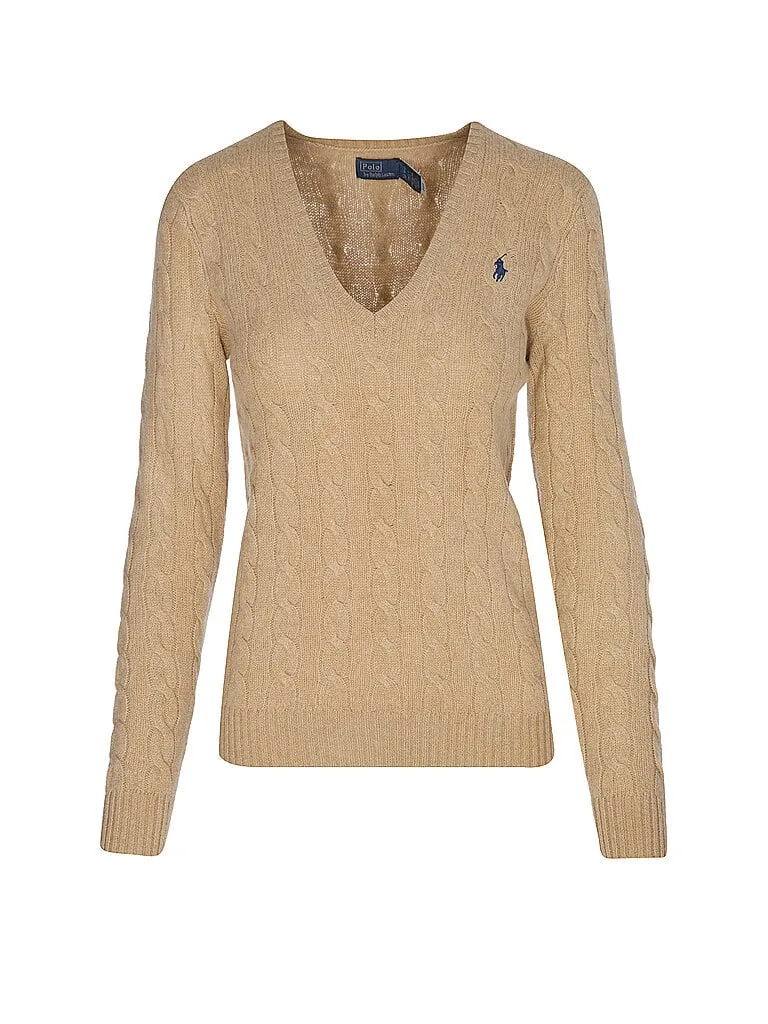 POLO Pullover KIMBERLEY camel XL damen - Ralph Lauren - FashionsVida