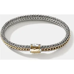 Pulsera Chain Icon de plata y