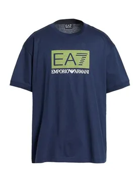 Camiseta Hombre Azul marino 3XL,M,S,XL,XS,XXL,XXS Hombre - Ea7 - FashionsVida