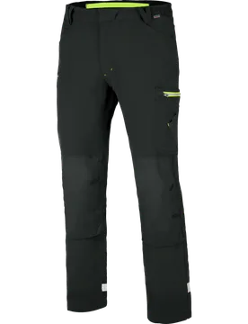 Pantalon de travail hiver Stretch Evolution Anthracite/Lime Gris foncé 34 - Würth MODYF - FashionsVida