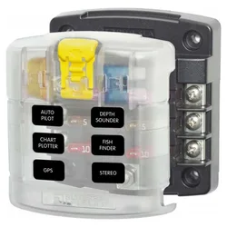 St Blade 5028 Battery Terminal 6 Circuits Fuse Block Grey One Size unisex