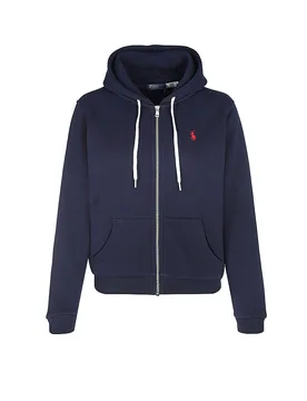 Sudadera con cremallera azul oscuro XS - Ralph Lauren - FashionsVida
