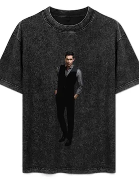 Tom Ellis - Lucifer T-Shirt Breathable Lightweight Summer Top - Aliexpress - FashionsVida